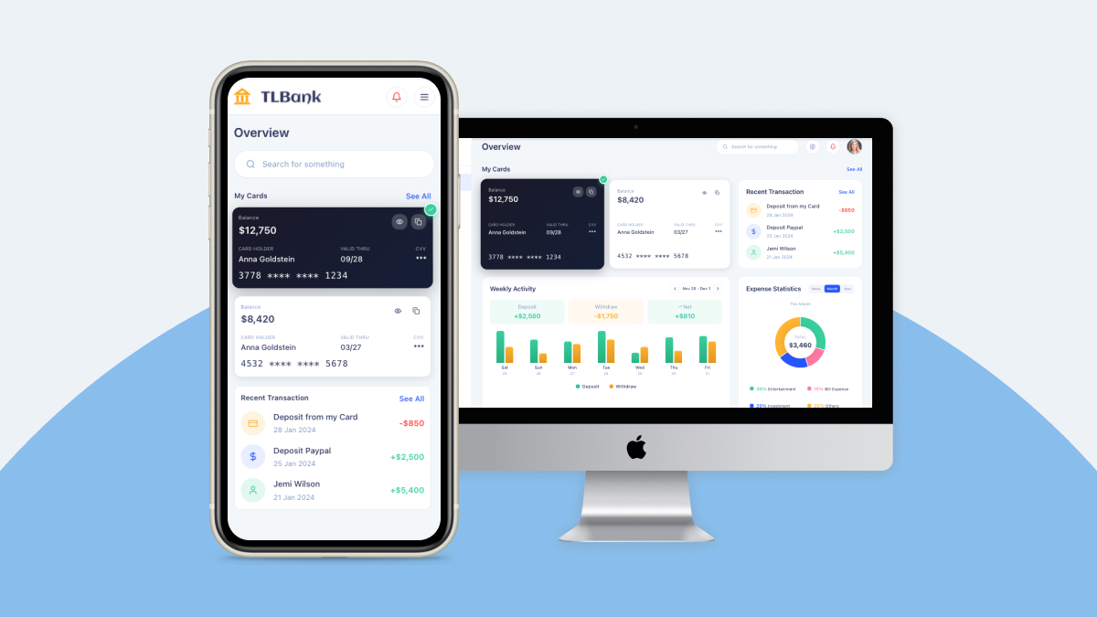 TLBank - Virtual Banking Platform