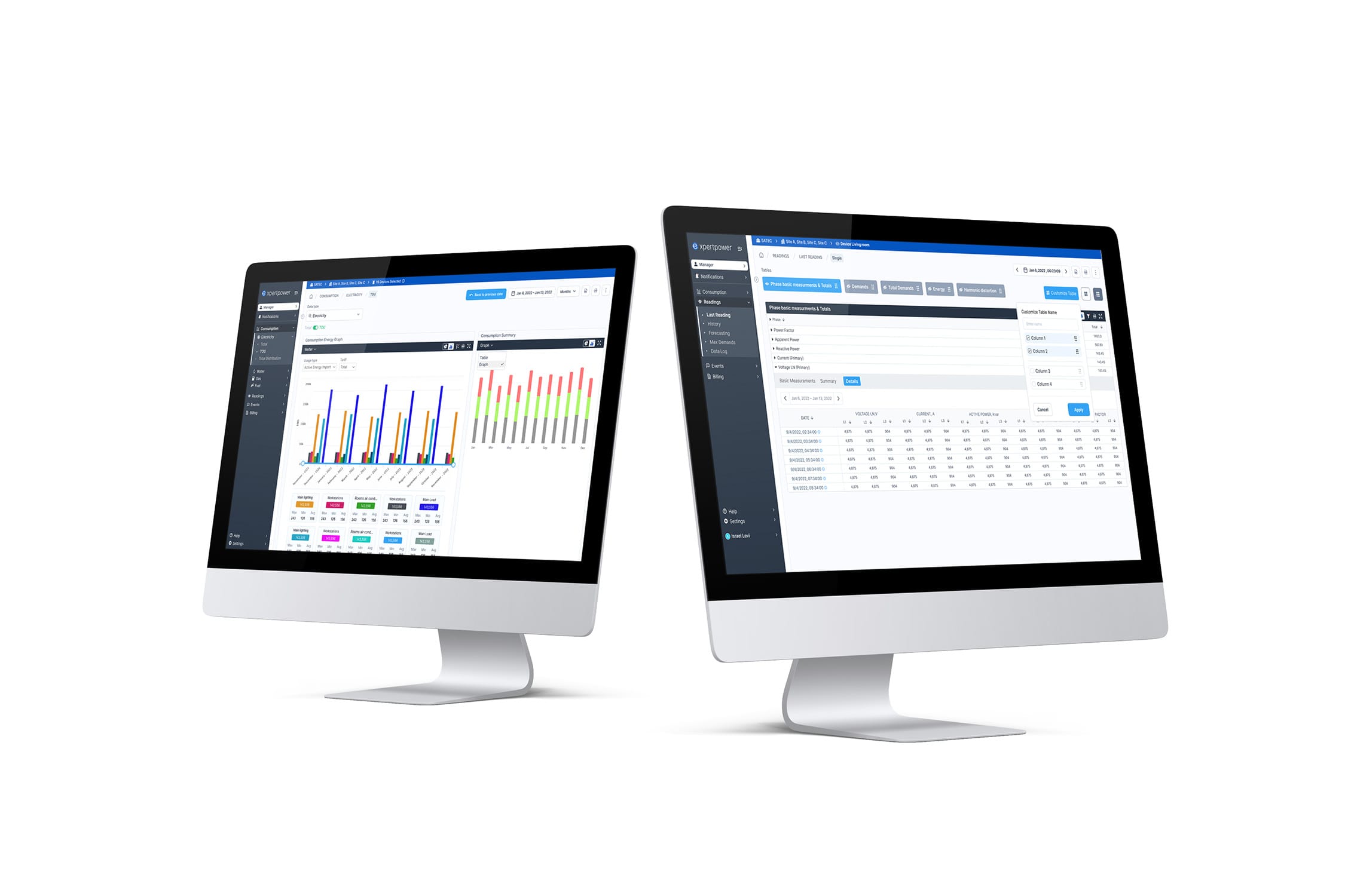 Energy Management SaaS - ניהול אנרגיה ארגוני