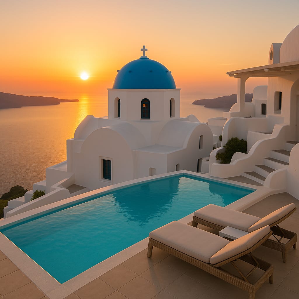 וילה בסנטוריני